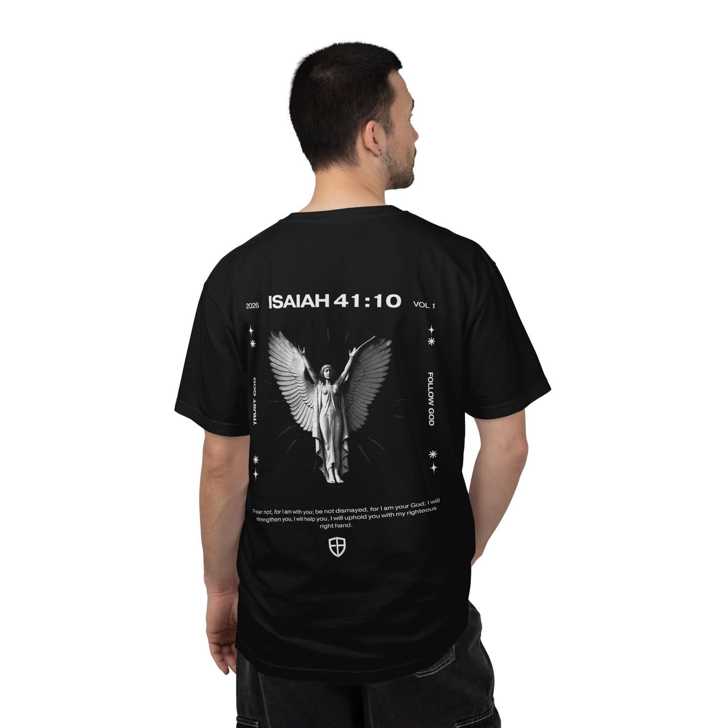 Isaiah 41:10 Angel Graphic T-Shirt
