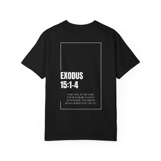 Exodus 15:1-4 Faith T-Shirt — Christian Scripture Verse Tee