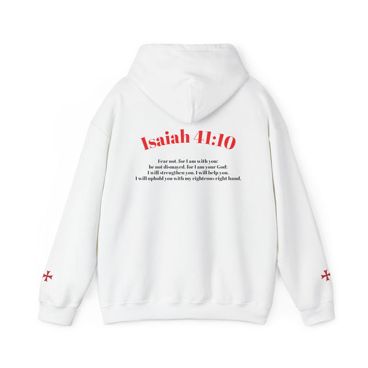 Biblical Isaiah 41:10 Hoodie — Faith Quote Christian Pullover