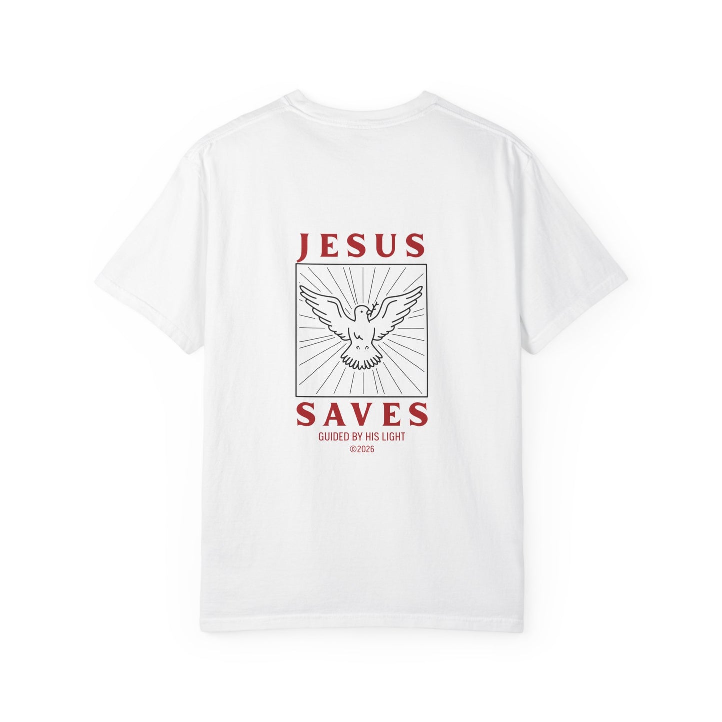 Jesus Saves T-Shirt — Dove Graphic Christian Tee