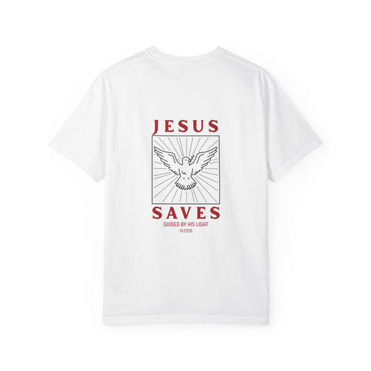 Jesus Saves T-Shirt — Dove Graphic Christian Tee